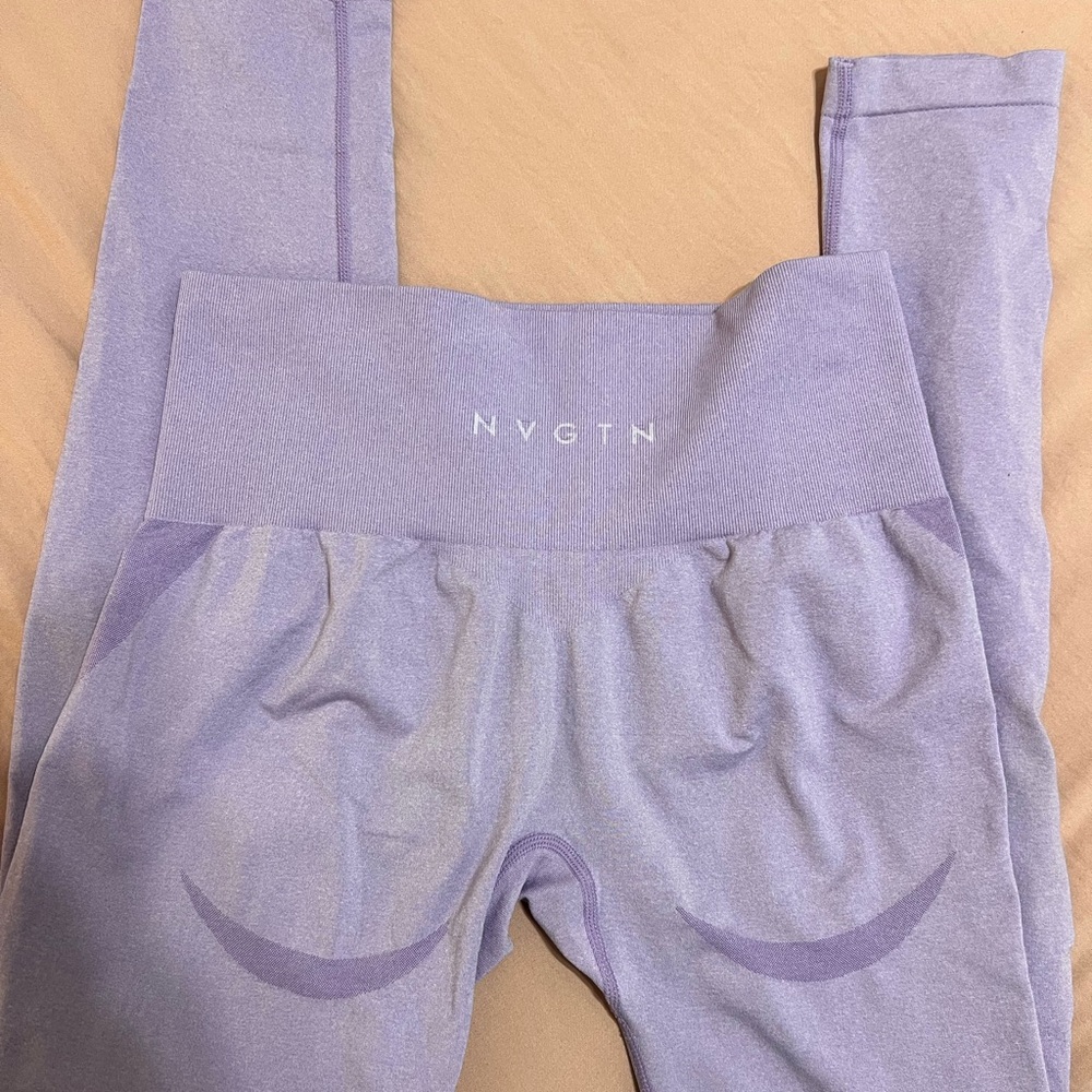NVGTN Soft Purple Active Leggings